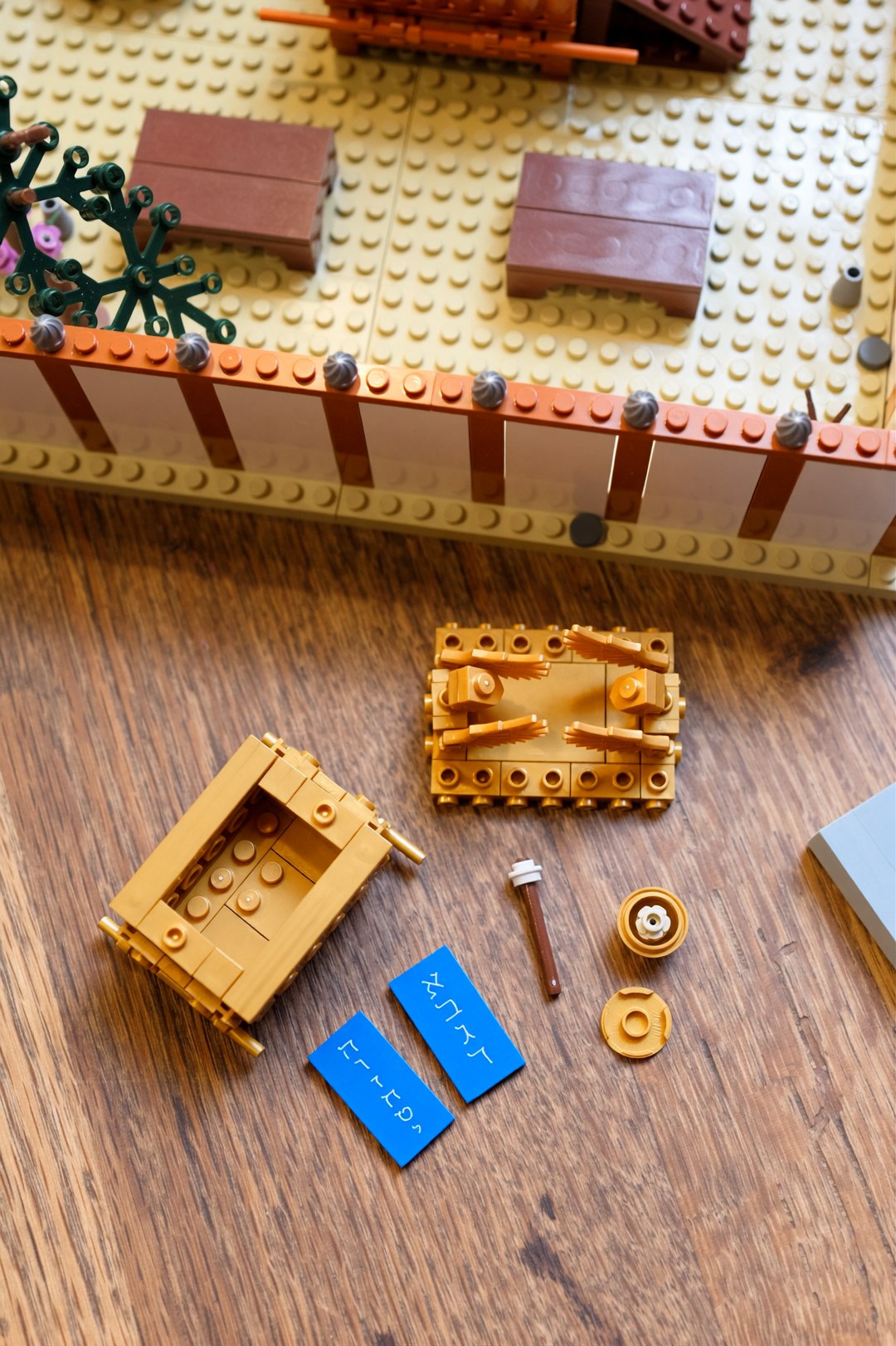 The Ark of the Covenant with its contents: the tablets, Aaron's rod and the jar of manna
