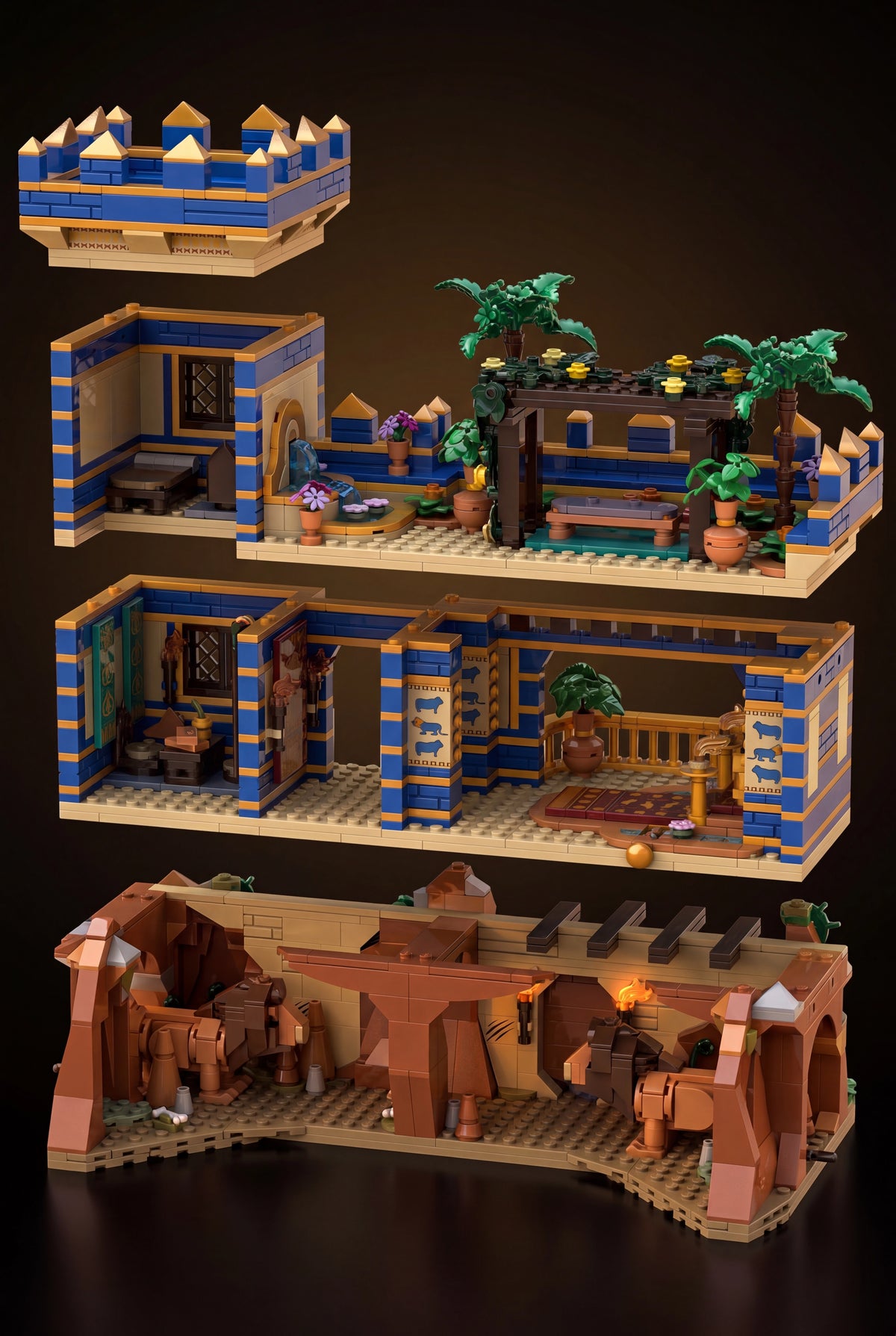Three Levels. One Set.