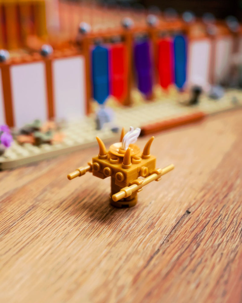 Golden altar of incense from the Bible Bricks Tabernacle set