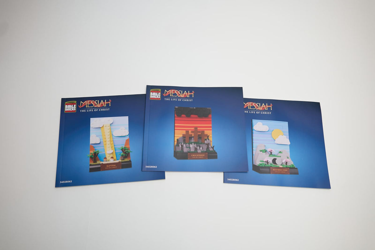 The three Life of Christ instruction booklets